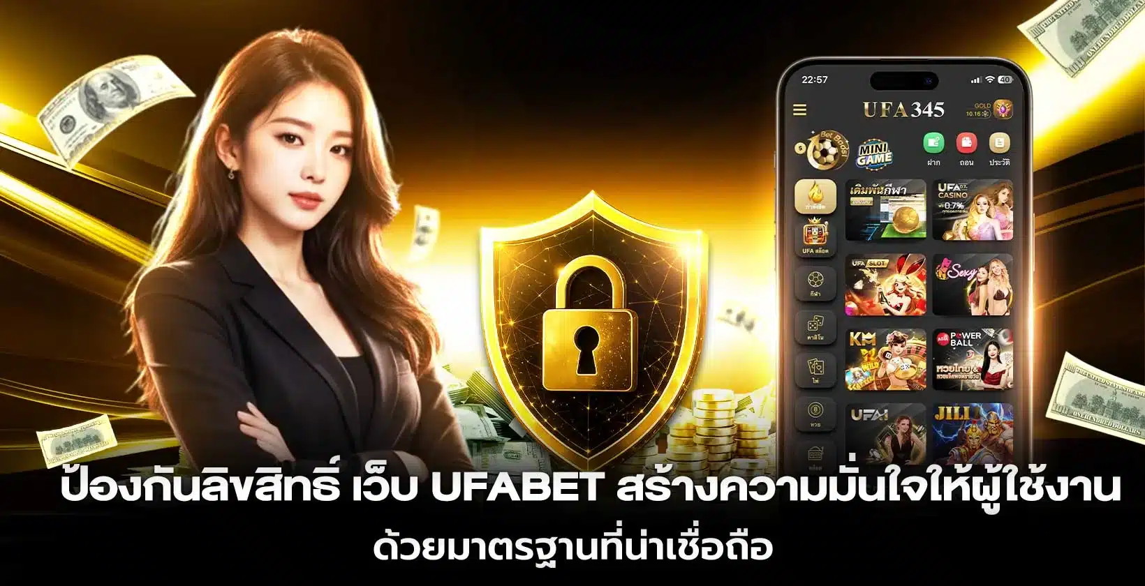 ป้องกันลิขสิทธิ์ เว็บ UFABET