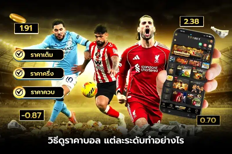 วิธีดูราคาบอล แต่ละระดับทำอย่างไร?