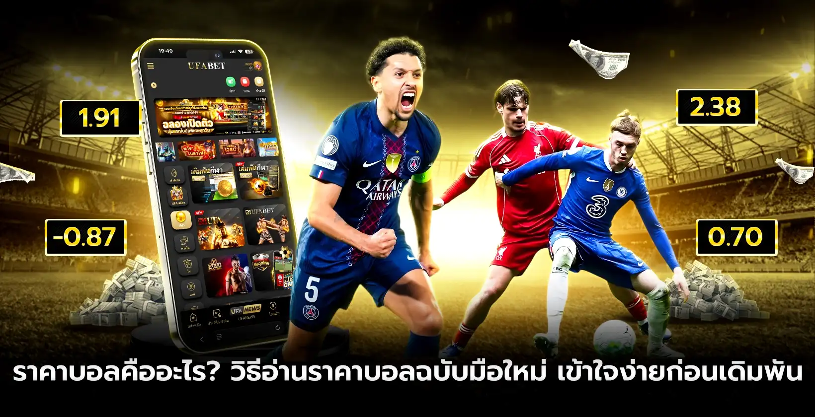 ราคาบอลคืออะไร? วิธีอ่านราคาบอลฉบับมือใหม่ เข้าใจง่ายก่อนเดิมพัน